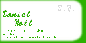 daniel noll business card